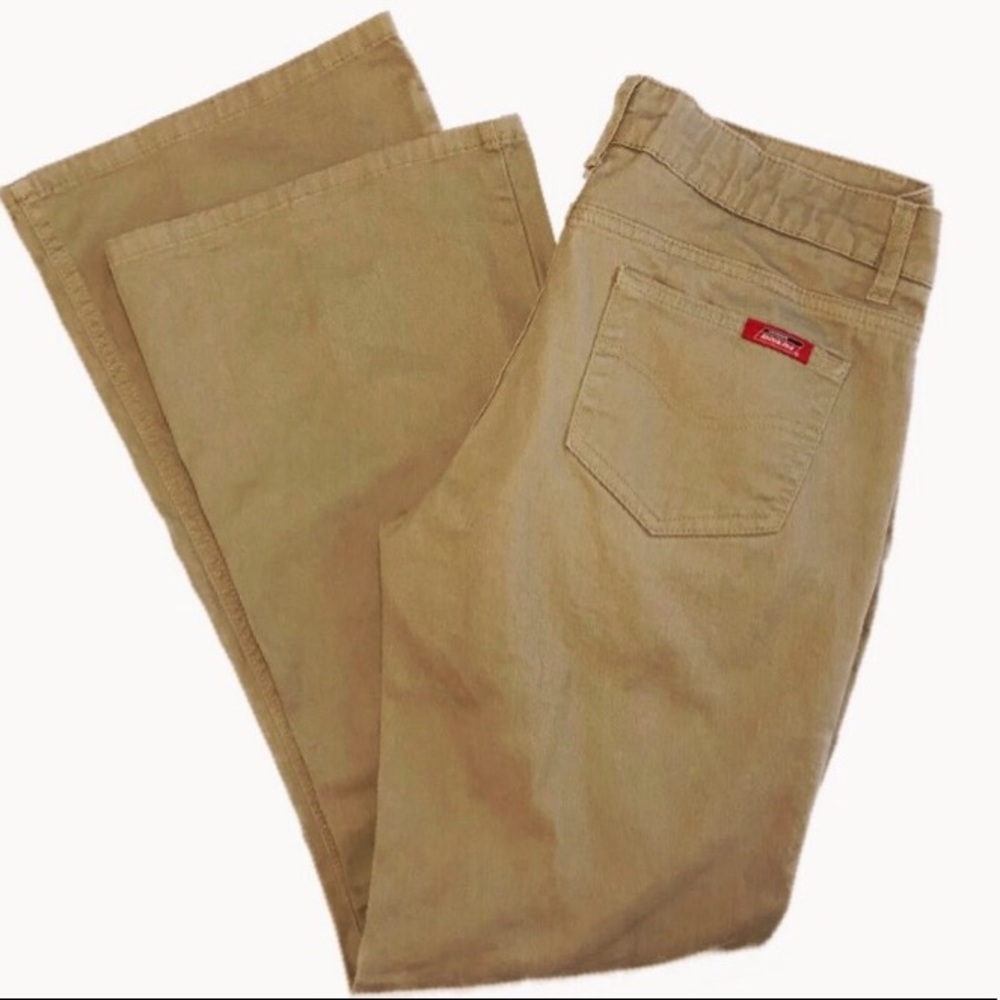 Dickies khaki jean pants. Size 11 bootcut